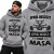 BLUZA Z KAPTUREM NA SIŁOWNIĘ SPADŁ DESZCZ